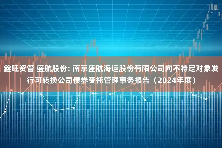 鑫旺资管 盛航股份: 南京盛航海运股份有限公司向不特定对象发行可转换公司债券受托管理事务报告(2024年度)
